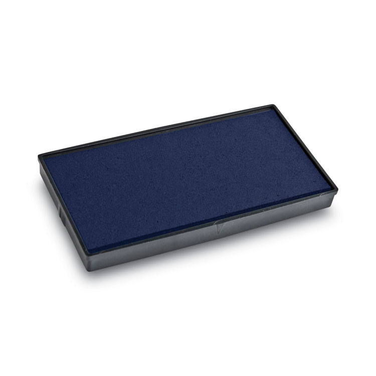 COSCO 2000PLUS Replacement Ink Pad for 2000PLUS 1SI40PGL and 1SI40P, 2.38" x 0.25", Blue (COS065472)