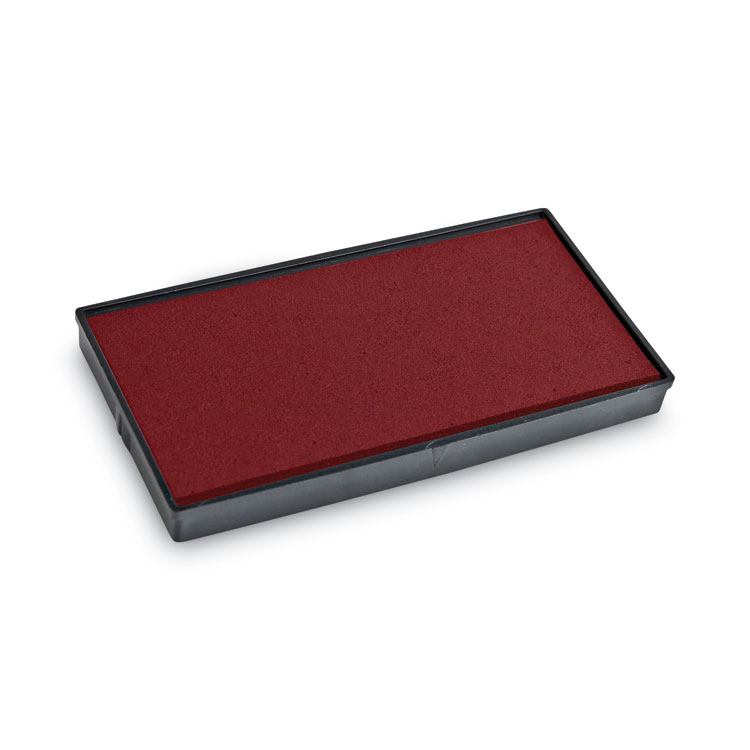 COSCO 2000PLUS Replacement Ink Pad for 2000PLUS 1SI40PGL and 1SI40P, 2.38" x 0.25", Red (COS065473)