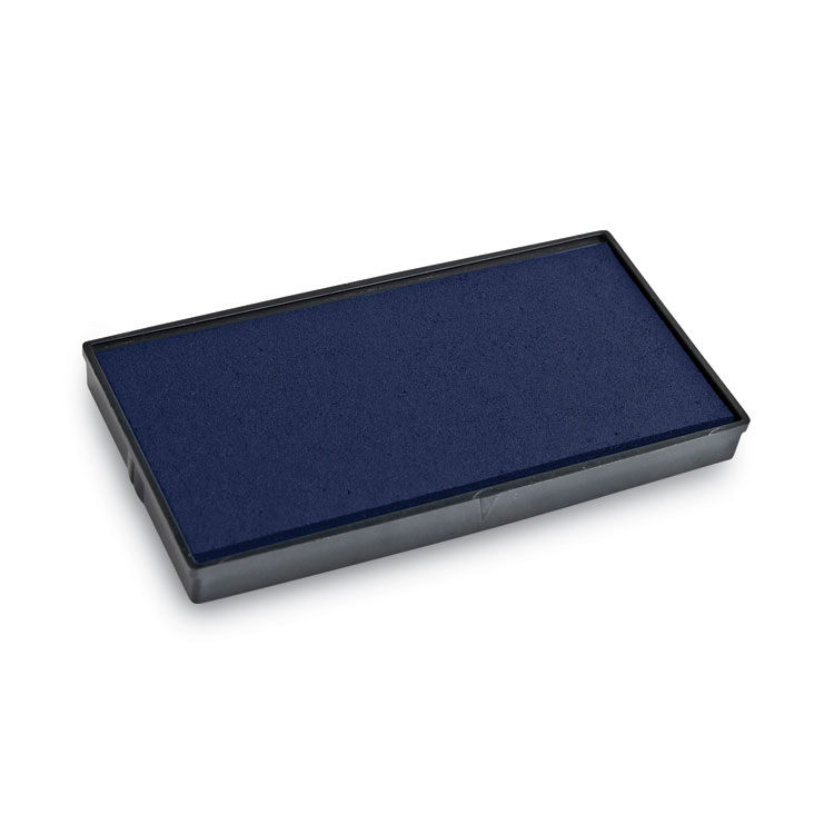 COSCO 2000PLUS Replacement Ink Pad for 2000PLUS 1SI60P, 3.13" x 0.25", Blue (COS065474)