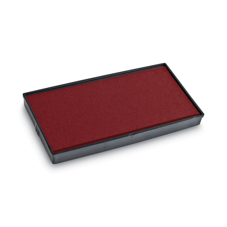 COSCO 2000PLUS Replacement Ink Pad for 2000PLUS 1SI60P, 3.13" x 0.25", Red (COS065476)