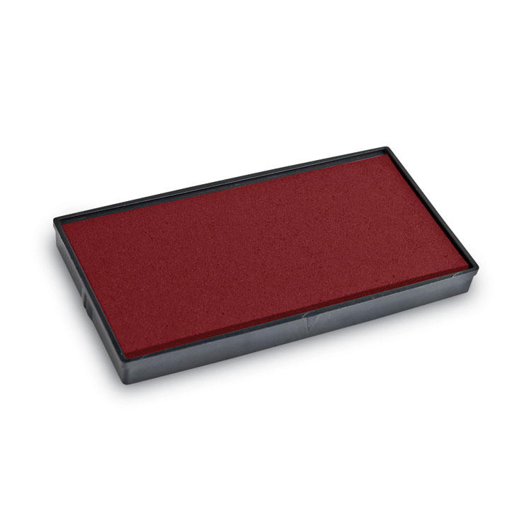 COSCO 2000PLUS Replacement Ink Pad for 2000PLUS 1SI15P, 3" x 0.25", Red (COS065488)