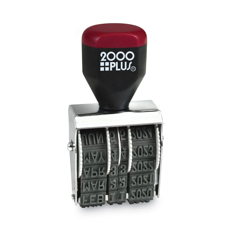 COSCO 2000PLUS Traditional Date Stamp, Six Years, 1.38" x 0.19" (COS012731)