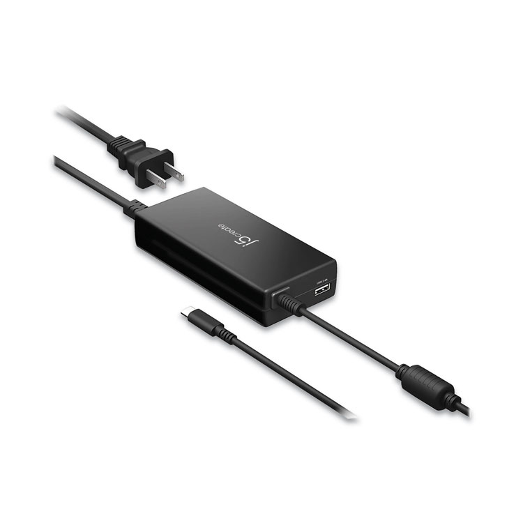j5create USB-C Super Charger, Black (JCRJUP2290)