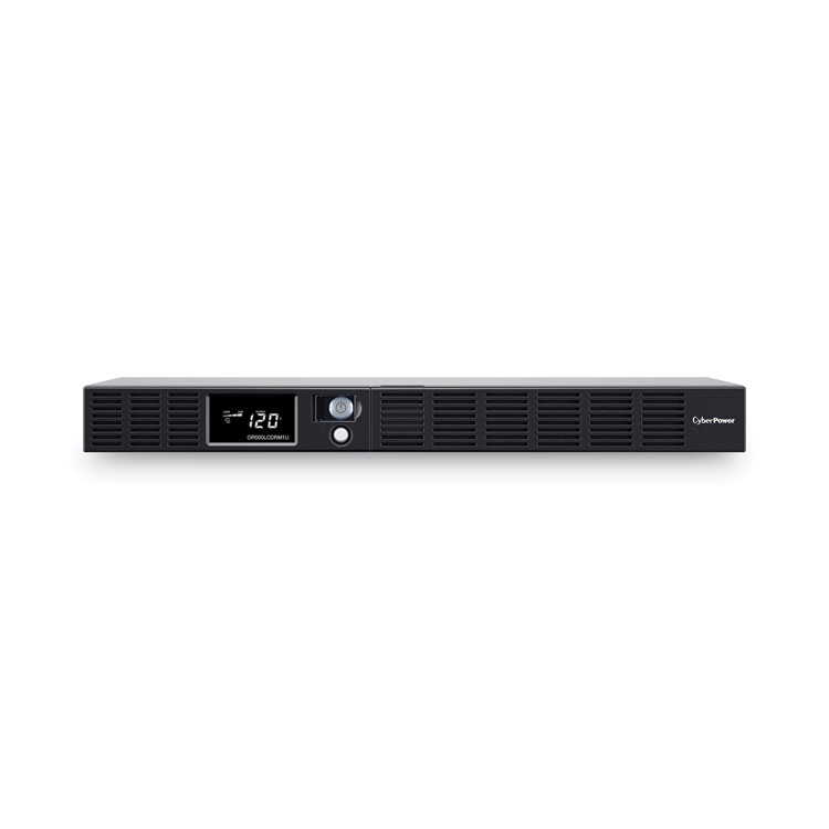 CyberPower CyberPower Smart App LCD, 6 Outlets, 500 VA, 1,150 J (CYPOR500LCDRM1U)