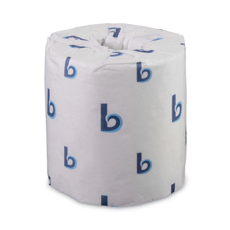 Boardwalk Two-Ply Toilet Tissue, Septic Safe, White, 500 Sheets/Roll, 96 Rolls/Carton (BWK6150)