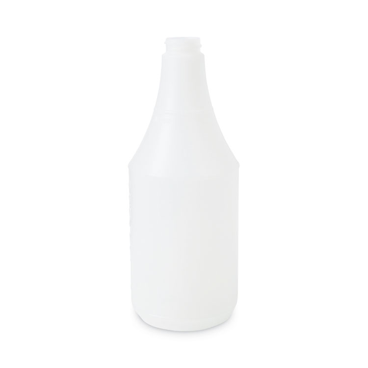 Boardwalk Embossed Plastic Spray Bottle, 24 oz, Clear, 24/Carton (BWK00024)