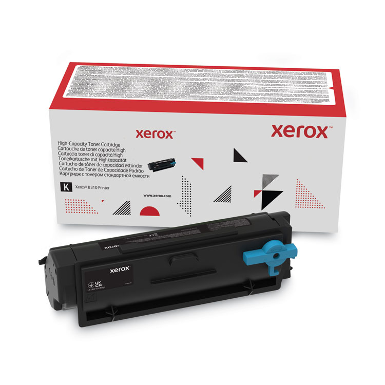 Xerox 006R04377 High-Yield Toner, 8,000 Page-Yield, Black (XER006R04377)