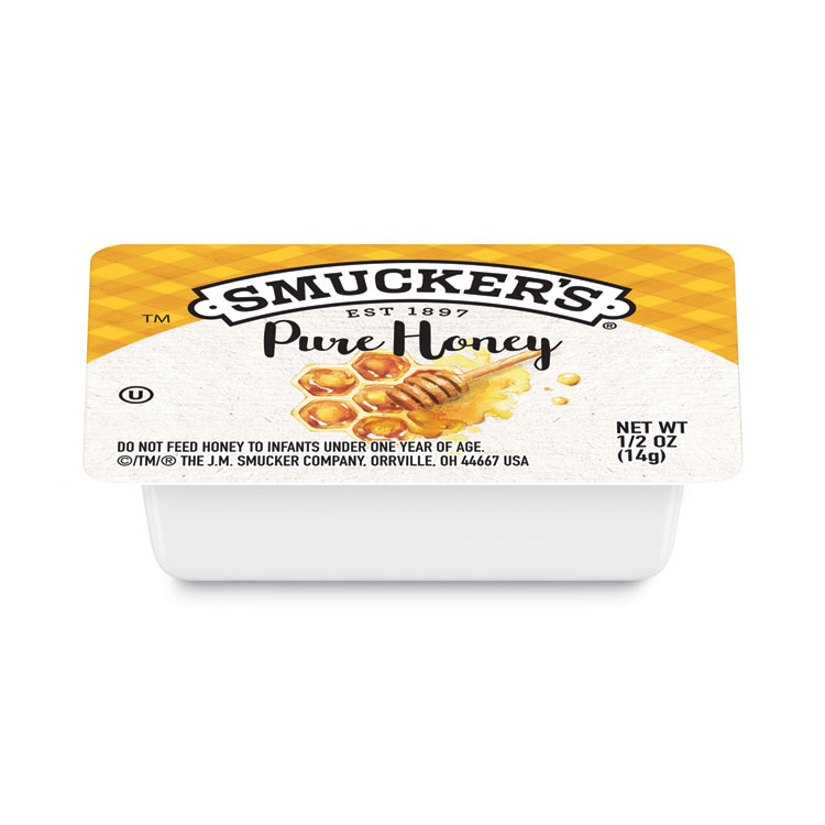Smucker's Smucker's Honey, Single Serving Packs,0.5 oz, 200/Carton (SMU763)