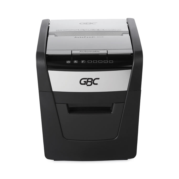 GBC AutoFeed+ 60X Super Cross-Cut Home Shredder, 60 Auto/6 Manual Sheet Capacity (GBCWSM1757601)