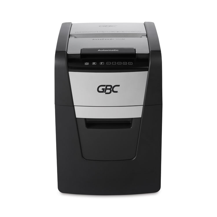 GBC AutoFeed+ 100X Super Cross-Cut Home Office Shredder, 100 Auto/8 Manual Sheet Capacity (GBCWSM1757602)