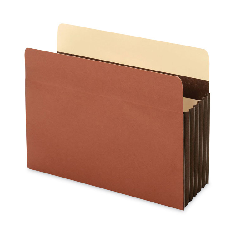 Universal Redrope Expanding File Pockets, 7" Expansion, Letter Size, Brown, 5/Box (UNV17562)