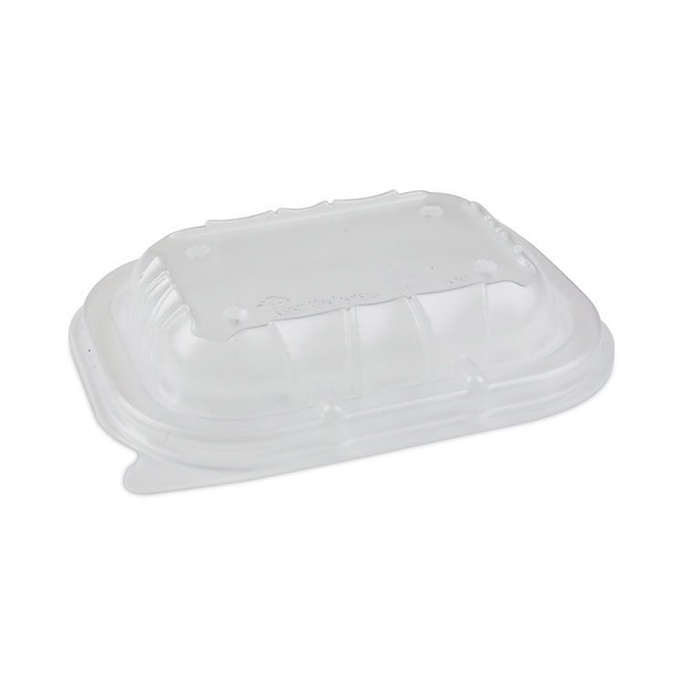 Pactiv Evergreen EarthChoice Entree2Go Takeout Container Vented Lid, 5.65 x 4.25 x 0.93, Clear, Plastic, 600/Carton (PCTYCNV6X4PPDL)