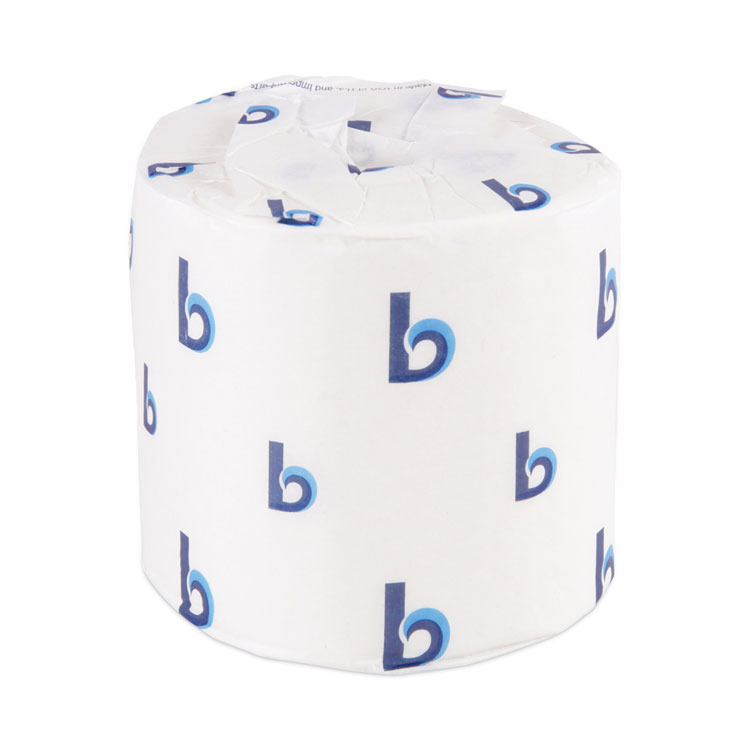 Boardwalk One-Ply Toilet Tissue, Septic Safe, White, 1,000 Sheets/Roll, 96 Rolls/Carton (BWK6170B)