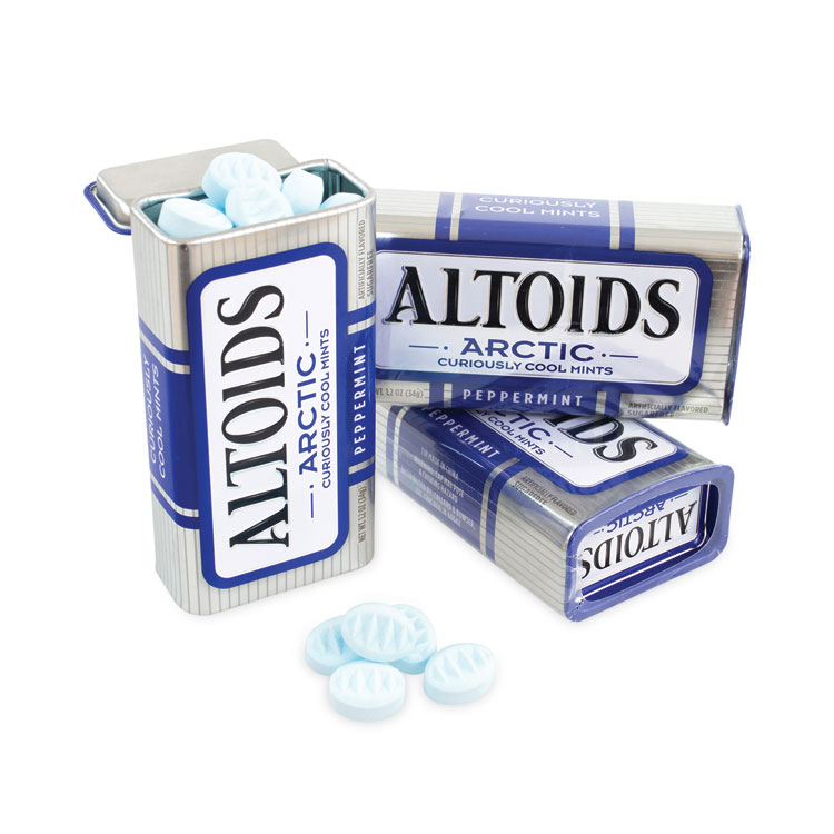 Altoids Arctic Peppermint Mints, 1.2 oz, 8 Tins/Pack (GRR20900488)