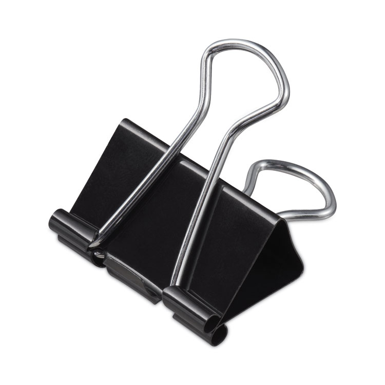 Universal Binder Clip Value Pack, Mini, Black/Silver, 36/Box (UNV10199VP3)