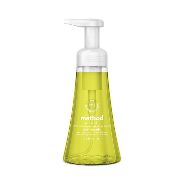 Method Foaming Hand Wash, Lemon Mint Scent, 10 oz (MTH01162)