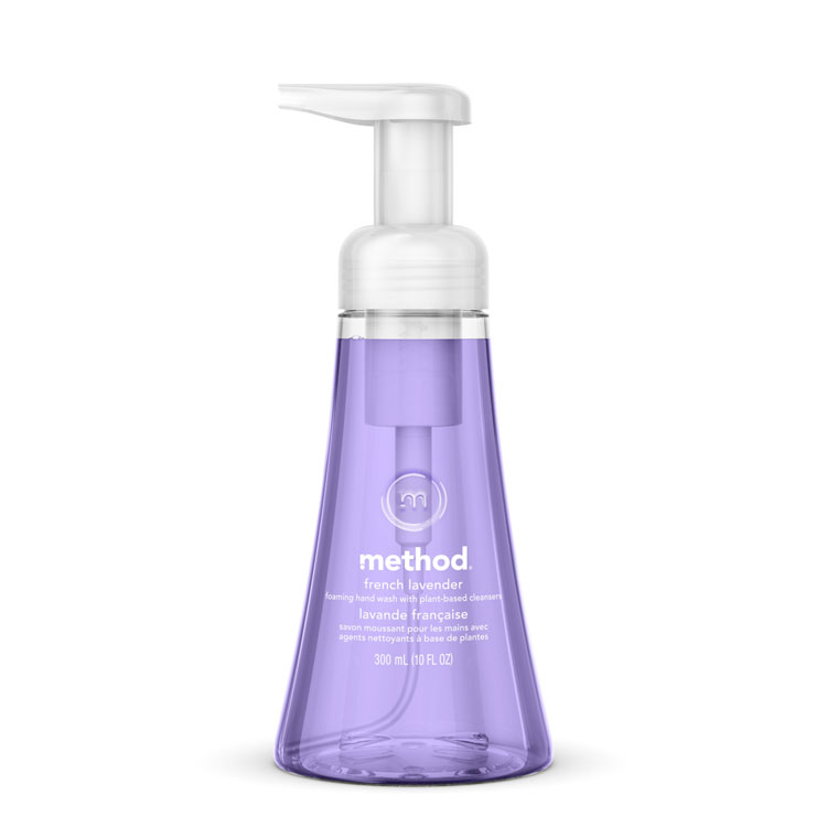 Method Foaming Hand Wash, French Lavender Scent, 10 oz, 6/Carton (MTH383154CT)