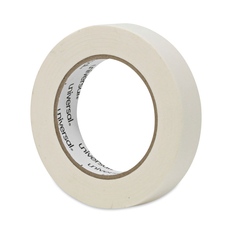 Universal General-Purpose Masking Tape, 3" Core, 24 mm x 54.8 m, Beige, 36/Carton (UNV51301CT)