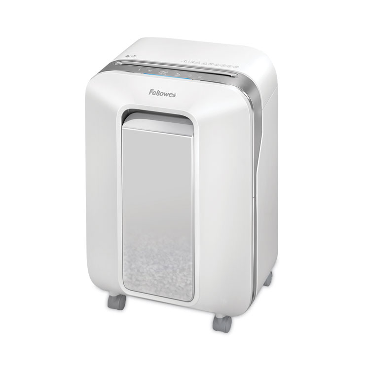 Fellowes Powershred LX200 Micro-Cut Shredder, 12 Manual Sheet Capacity, White (FEL5015101)