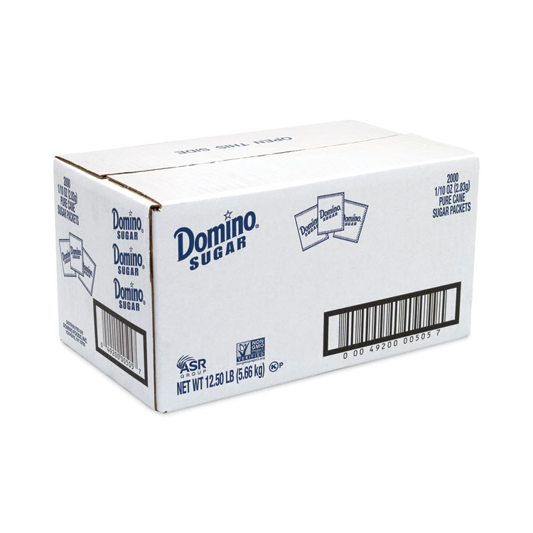 Domino Sugar, 0.1 oz Packet, 2,000/Carton (GRR22000501)