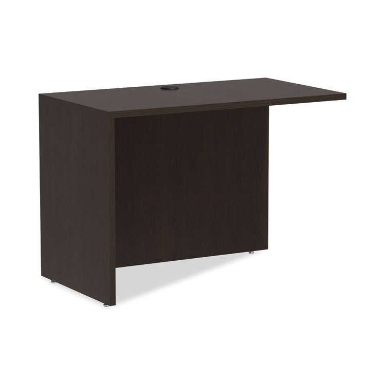 Alera Alera Valencia Series Reversible Return/Bridge Shell, 42w x 23.63d x 29.5, Espresso (ALEVA354224ES)