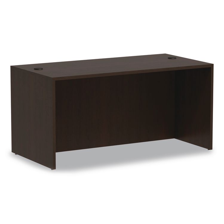 Alera Alera Valencia Series Straight Front Desk Shell, 59.13" x 29.5" x 29.63", Espresso (ALEVA216030ES)