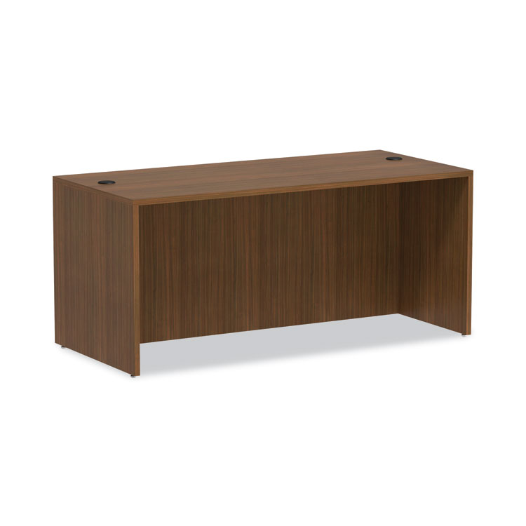 Alera Alera Valencia Series Straight Front Desk Shell, 65" x 29.5" x 29.63", Modern Walnut (ALEVA216630WA)