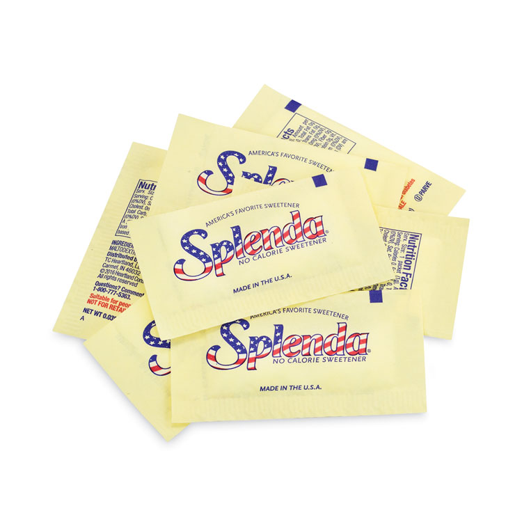 Splenda No Calorie Sweetener, 1 g Packet, 1,200/Carton (GRR22000459)