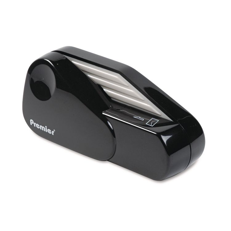 Martin Yale Model 1624 Handheld Battery Operated Letter Opener, 1.75", Black (PRE1624)