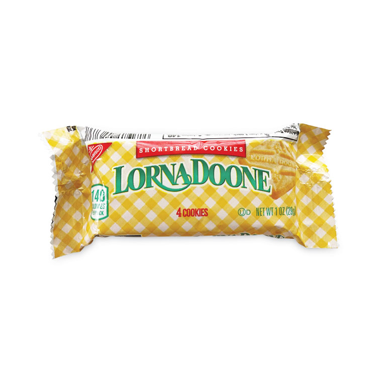 Nabisco Lorna Doone Shortbread Cookies, 1 oz Packet, 120 Packets/Box, 4 Boxes/Carton (GRR30400097)