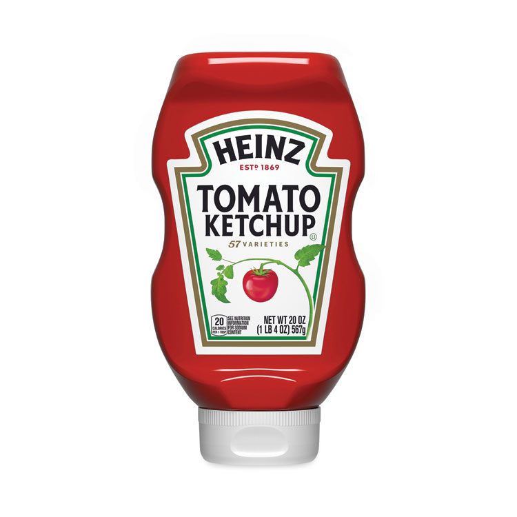 Heinz Tomato Ketchup Squeeze Bottle, 20 oz Bottle, 3/Pack (GRR20901009)