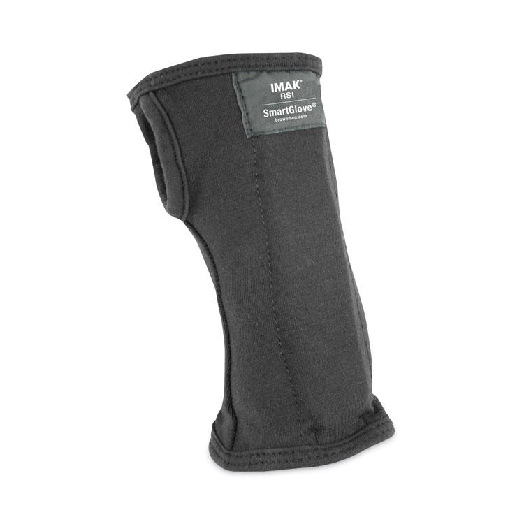 IMAA20127 - IMAK RSI SmartGlove Flexible Wrist Support Splint, Large, Fits Hands Up to 4.25" Wide, Black (IMAA20127)