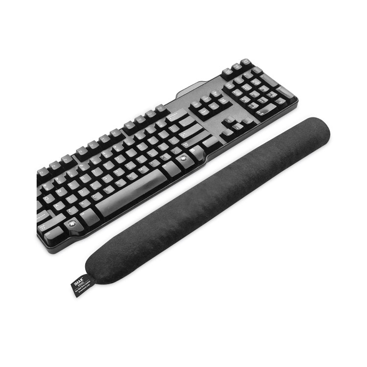 IMAK Ergo Keyboard Wrist Cushion, 17.75 x 3, Black (IMAA10160)