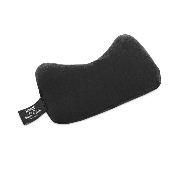 IMAK Ergo Mouse Wrist Cushion, 5.75 x 3.75, Black (IMAA10165)