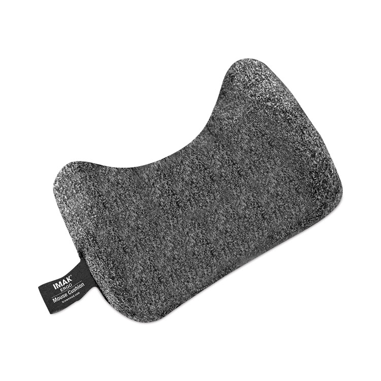 IMAK Ergo Mouse Wrist Cushion, 5.75 x 3.75, Gray (IMAA10166)