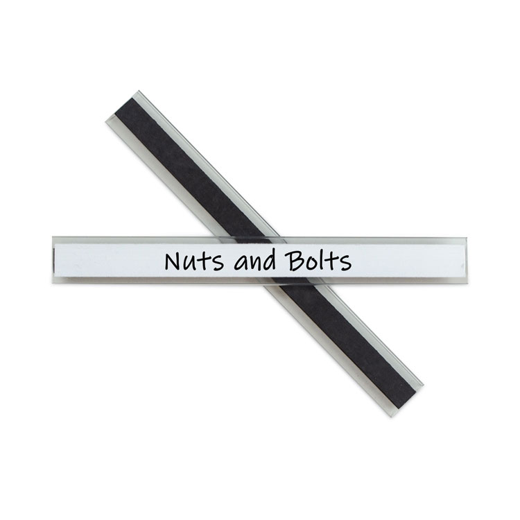 C-Line Clear Magnetic Label Holders, Side Load, 6 x 0.5, 10/Pack (CLI87805)