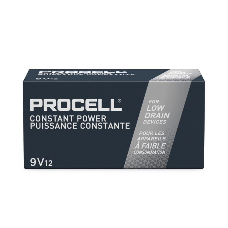 DURACELL PRODUCTS COMPANY Professional Alkaline 9V Batteries, 12/Box (DURPC1604BKD)