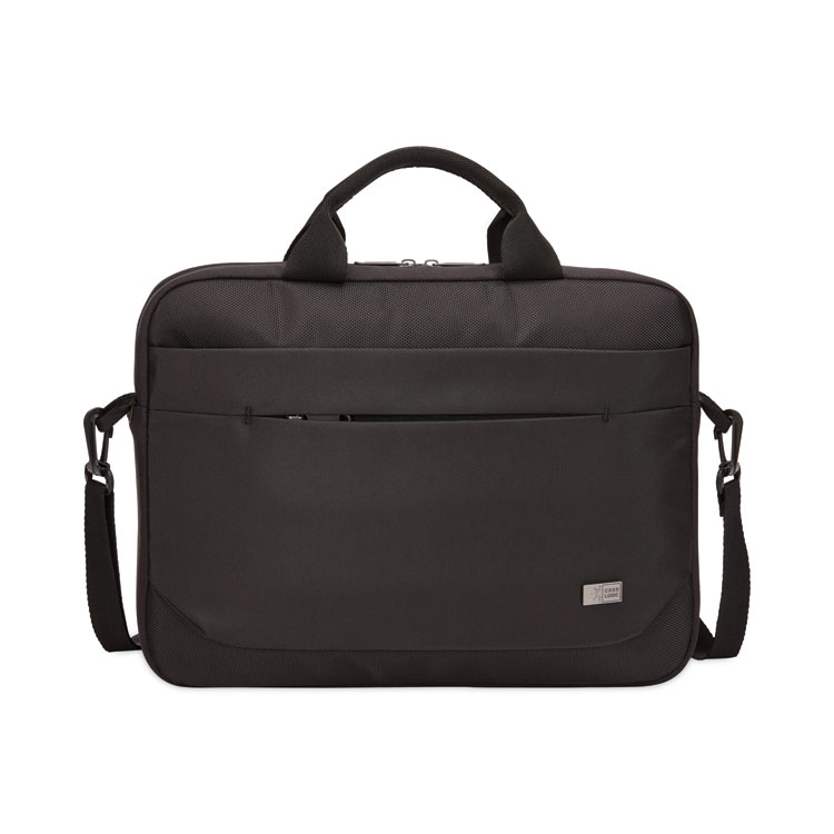 Case Logic Advantage Laptop Attache, Fits Devices Up to 11.6", Polyester, 11.8 x 2.2 x 10.2, Black (CLG3203984)