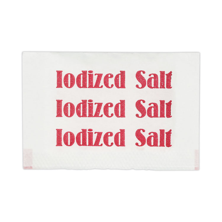 Office Snax Iodized Salt Packets, 0.75 g Packet, 3,000/Box (OFX15261)