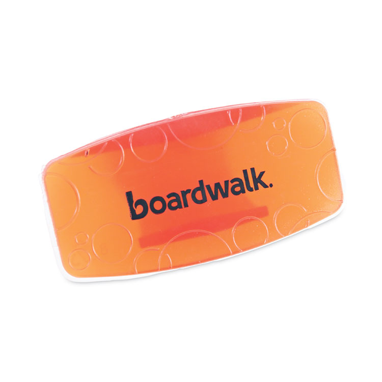 Boardwalk Toilet Bowl Clip, Mango Scent, Orange, 12/Box (BWKCLIPMAN)