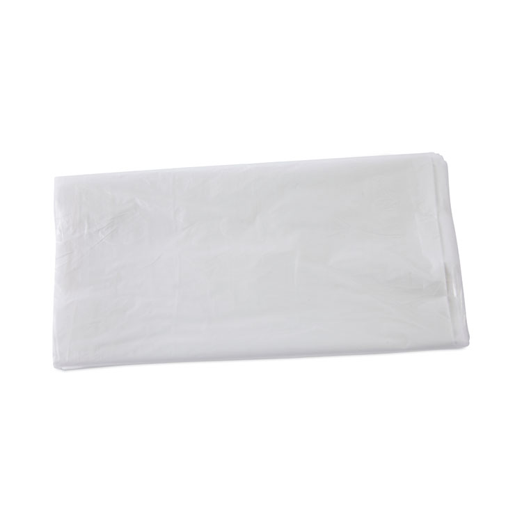 Boardwalk High Density Industrial Can Liners Flat Pack, 60 gal, 13 mic, 38" x 60", Natural, Flat Pack, 200/Carton (BWKH3860H)