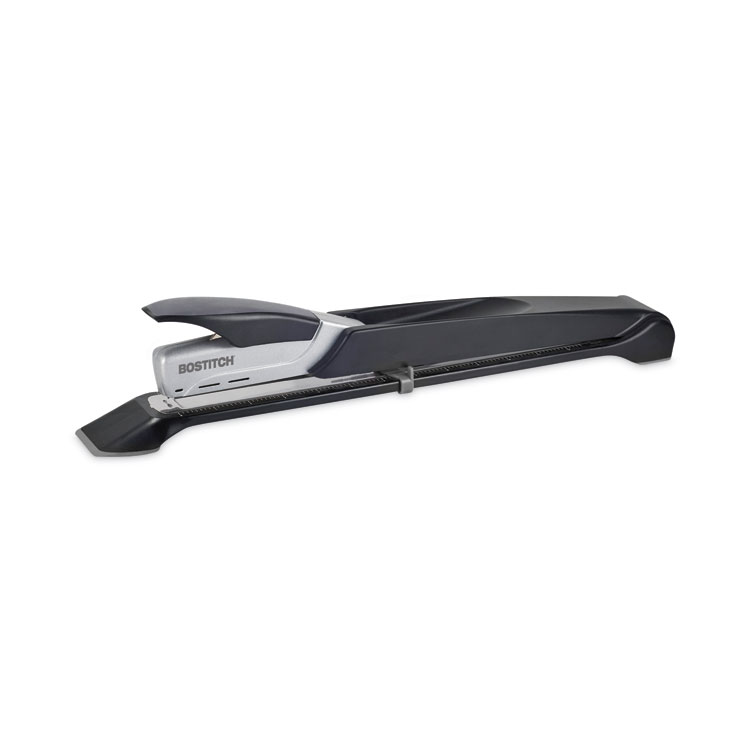 Bostitch Long Reach Stapler, 25-Sheet Capacity, 12" Throat, Black/Silver (ACI1610)
