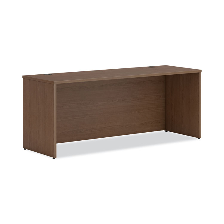 HON Mod Credenza Shell, 72w x 24d x 29h, Sepia Walnut (HONLCS7224LE1)