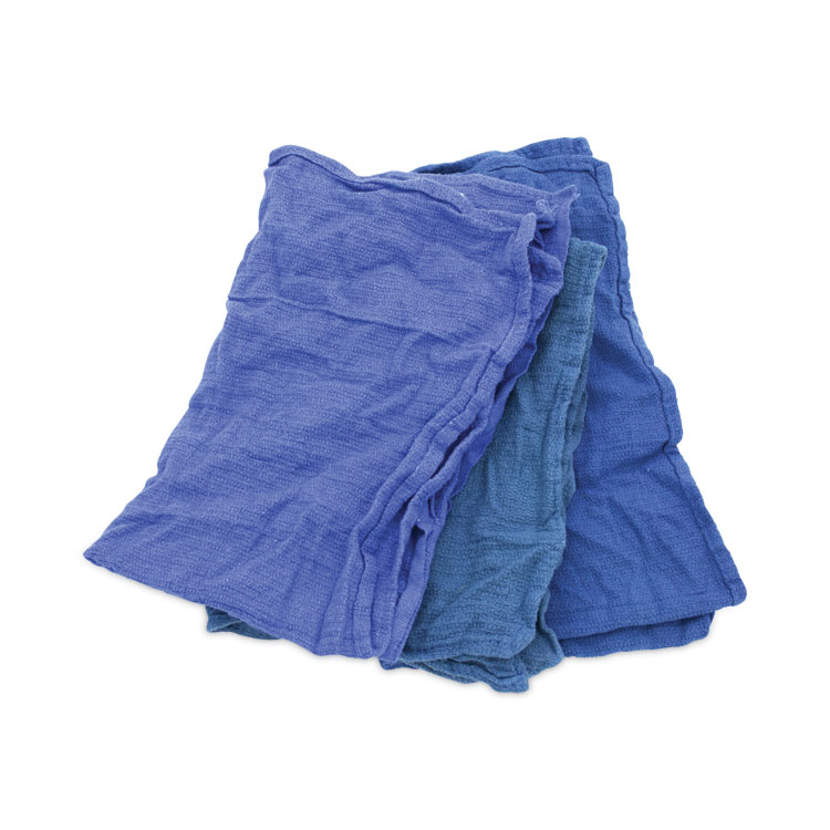 HOSPECO Reclaimed Surgical Huck Towels, Blue, 5 lb/Carton (HOS53905)