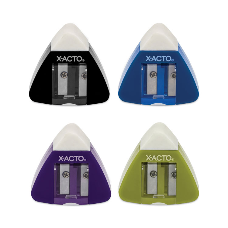 X-ACTO Manual Pencil Sharpener, Assorted Colors (EPI11184Q)