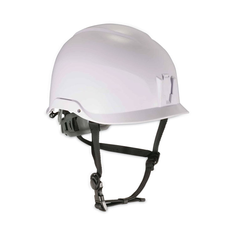 ergodyne Skullerz 8974 Class E Safety Helmet, 6-Point Ratchet Suspension, White (EGO60200)