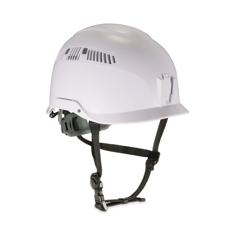 ergodyne Skullerz 8975 Class C Safety Helmet, 6-Point Ratchet Suspension, White (EGO60204)