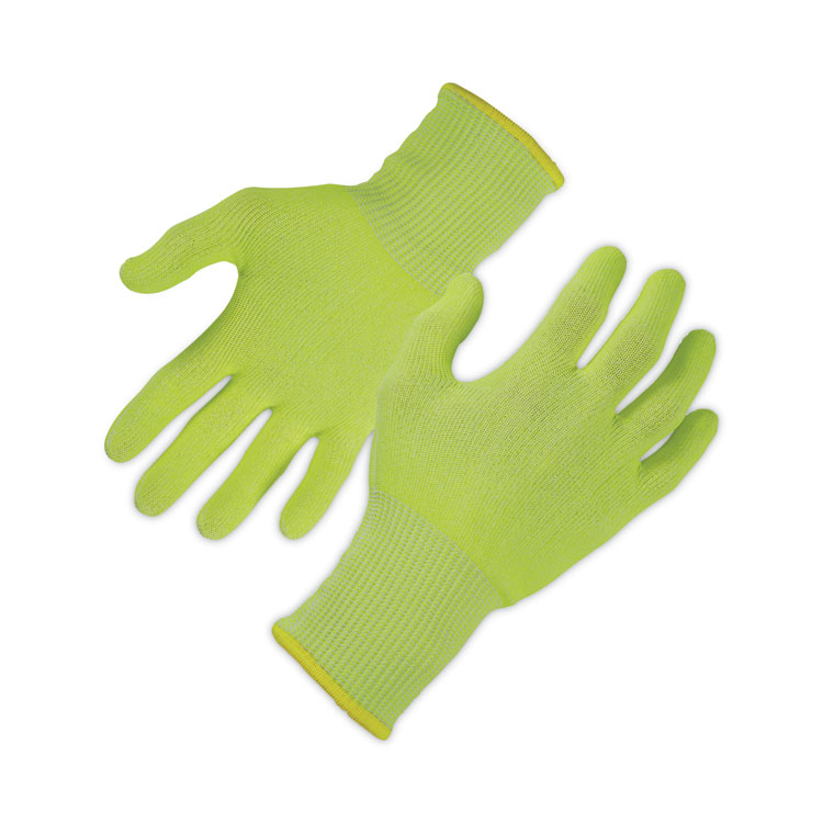 ergodyne ProFlex 7040 ANSI A4 CR Food Grade Gloves, EN388: 2X4XD, Reversible, 10" Long, Small, Lime, 144 Pairs/Carton (EGO18022)