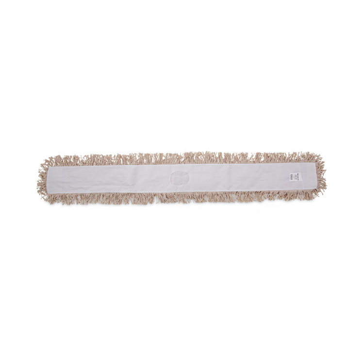 Boardwalk Industrial Dust Mop Head, Hygrade Cotton, 60w x 5d, White (BWK1360)