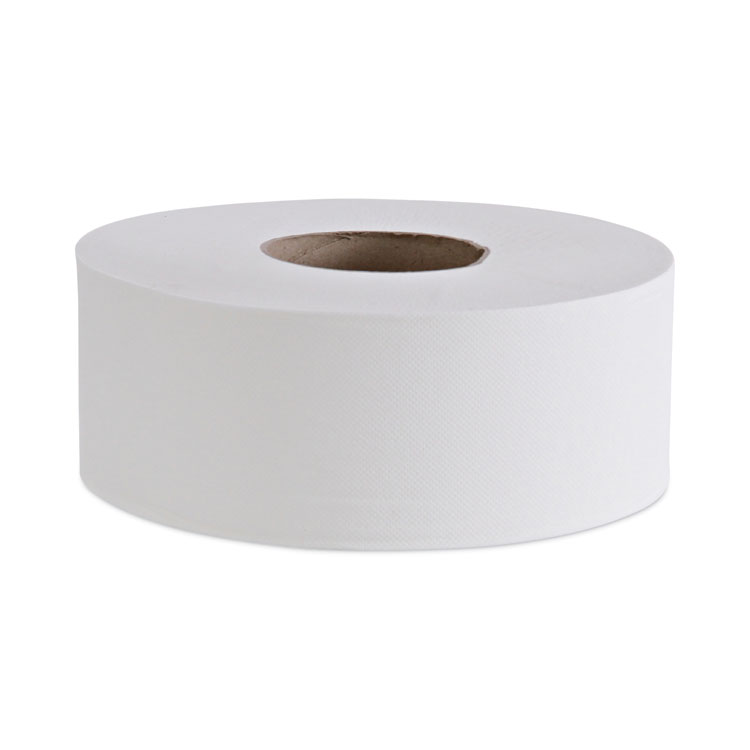 Boardwalk Jumbo Roll Bathroom Tissue, Septic Safe, 2-Ply, 3.4" x 1,000 ft, White, 12 Rolls/Carton (BWK410323)